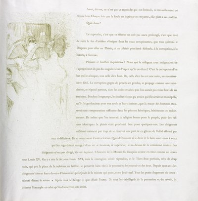 Yvette Guilbert-Francouzská řada: č. 13 od Henri de Toulouse-Lautrec