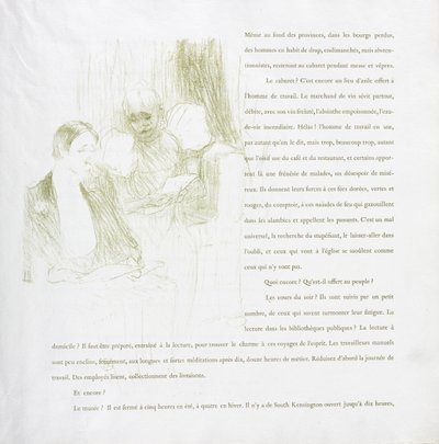 Yvette Guilbert-francouzská řada: č. 8 od Henri de Toulouse-Lautrec