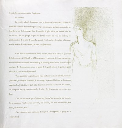 Yvette Guilbert-francouzská řada: č. 9 od Henri de Toulouse-Lautrec