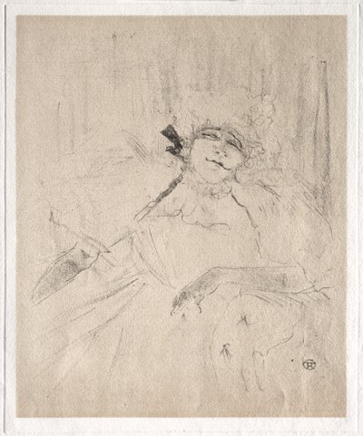 Yvette Guilbert: Stará píseň od Henri de Toulouse-Lautrec