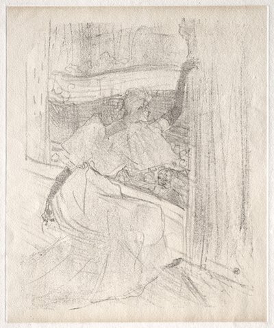 Yvette Guilbert: Zdravím publikum od Henri de Toulouse-Lautrec