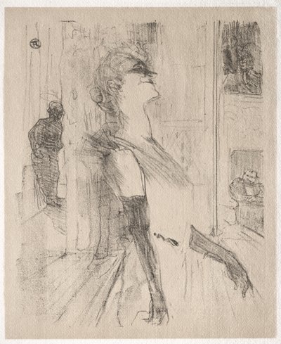 Yvette Guilbert: Na pódiu od Henri de Toulouse-Lautrec