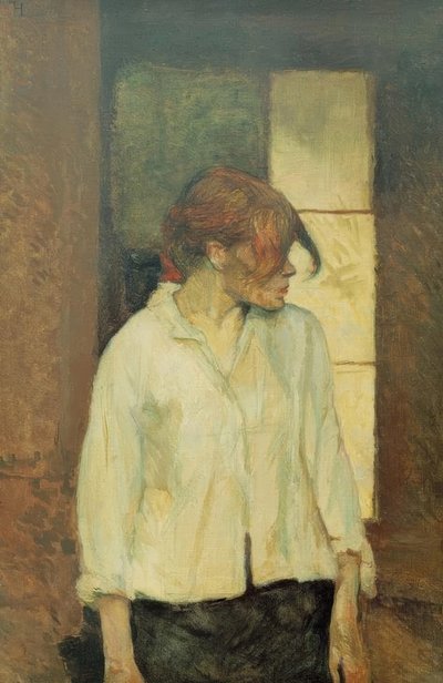 In Montrouge – Rosa die Rote von Henri de Toulouse Lautrec