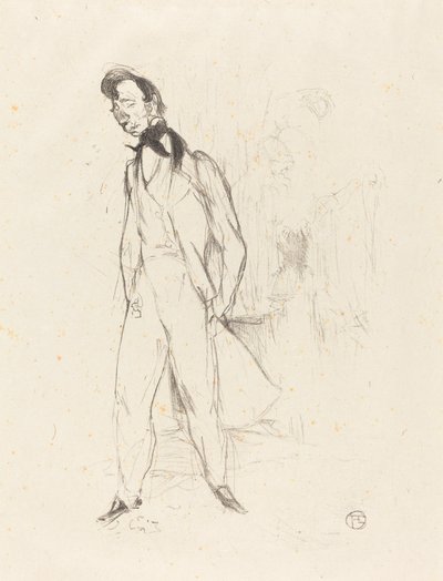 Adolphe nebo smutný mladý muž Adolf nebo smutný mladý muž, 1894. od Henri de Toulouse Lautrec