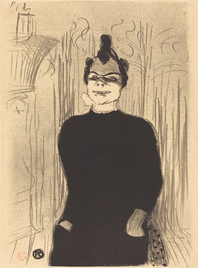Bei La Gaiete Rochechouart: Nicolle, 1893 von Henri de Toulouse Lautrec
