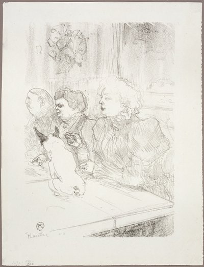 Bei La Souris, Madame Palmyre von Henri de Toulouse-Lautrec