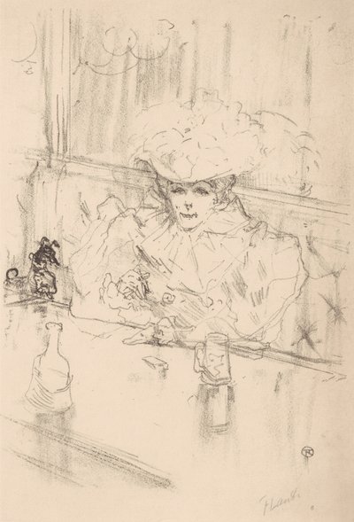V Brasserie Hanneton, 1898., 1898. od Henri de Toulouse Lautrec