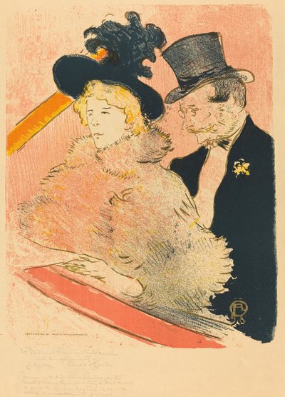 Na koncertě (Au concert) od Henri de Toulouse Lautrec