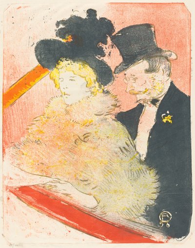 Na koncertě (Au concert) od Henri de Toulouse Lautrec