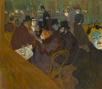 Im Moulin Rouge von Henri de Toulouse-Lautrec