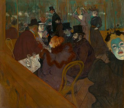 V Moulin Rouge od Henri de Toulouse-Lautrec