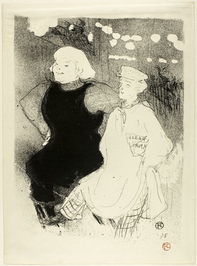 V Moulin Rouge: Francouzsko-ruská aliance od Henri de Toulouse Lautrec