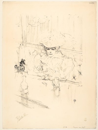 u chrousta od Henri de Toulouse-Lautrec