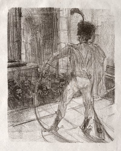 Na úpatí Sinaje: Schlomé Fuss v synagoze od Henri de Toulouse-Lautrec