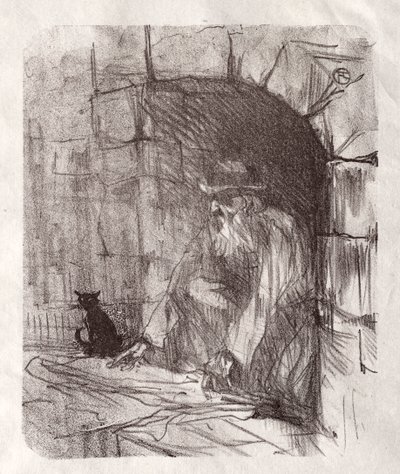 Na úpatí Sinaje: Back Shop v Krakově, 1898. od Henri de Toulouse Lautrec