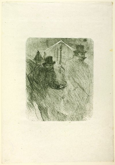 Baron Moïse Begging, z Au Pied du Sinaï od Henri de Toulouse Lautrec