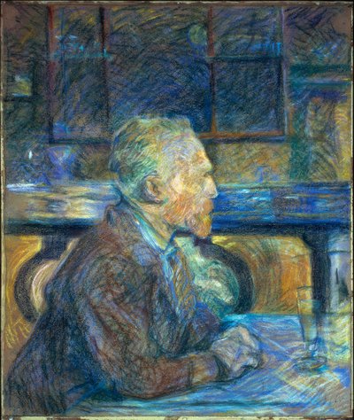 Bildnis Vincent van Gogh od Henri de Toulouse Lautrec