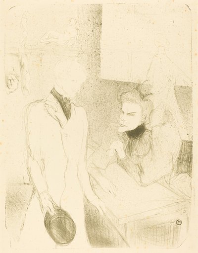 Brandes a Le Bargy v Cabotins Brandès a Les Bargy v Cabotins, 1894. od Henri de Toulouse Lautrec