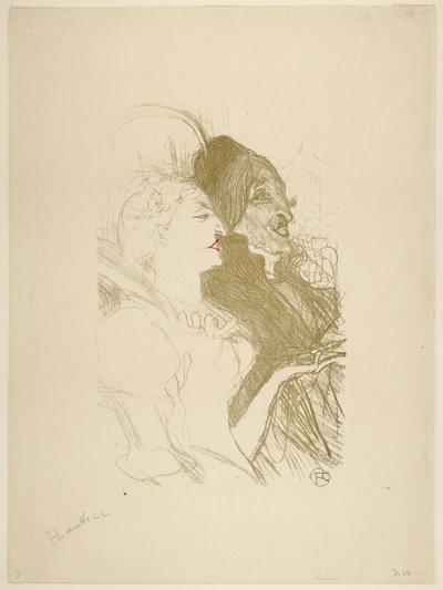 Karneval od Henri de Toulouse-Lautrec