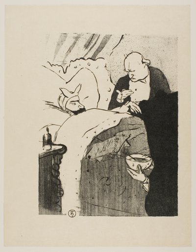 Carnot ist krank! von Henri de Toulouse-Lautrec