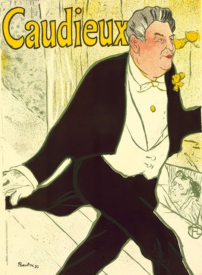 Caudieux von Henri de Toulouse Lautrec