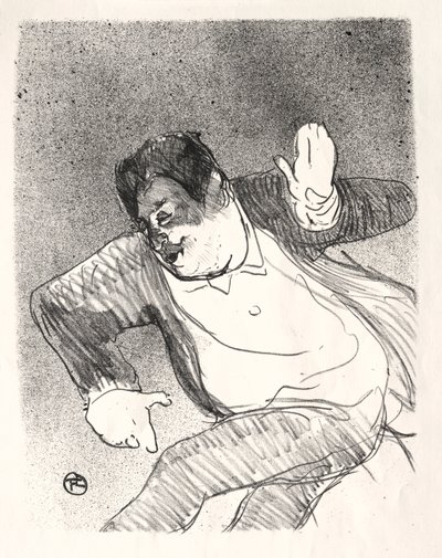 Caudieux, 1893. od Henri de Toulouse Lautrec