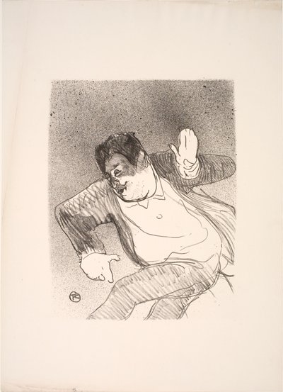 Caudieux, malé kasino od Henri de Toulouse-Lautrec