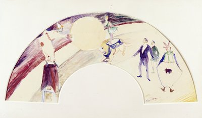 Cirkusová scéna od Henri de Toulouse Lautrec