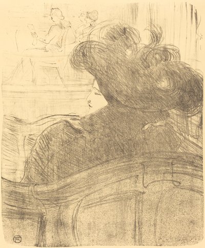Cleo de Merode od Henri de Toulouse Lautrec