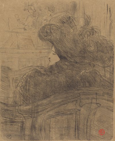 Cléo de Mérode, 1896 von Henri de Toulouse Lautrec