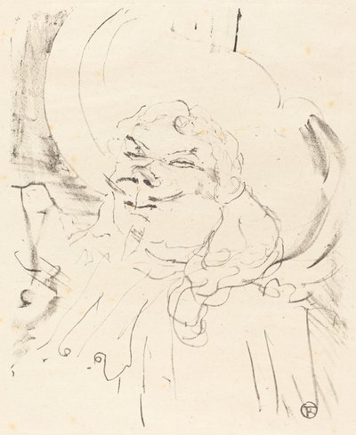 Coquelin starší (Coquelin aine) od Henri de Toulouse Lautrec