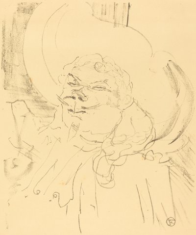 Coquelin starší (Coquelin aine) od Henri de Toulouse Lautrec