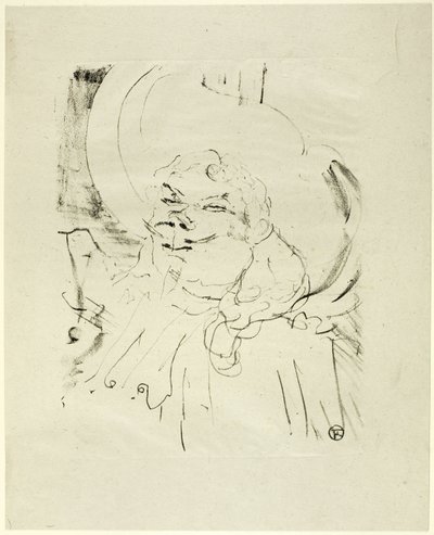 Coquelin starší, z Treize Lithographies od Henri de Toulouse Lautrec