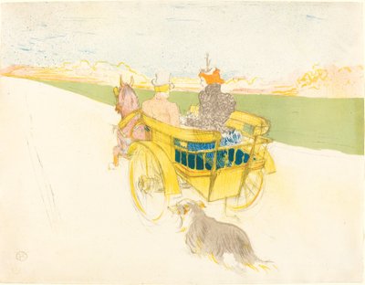 Venkovský výlet Venkovský výlet, 1897. od Henri de Toulouse Lautrec