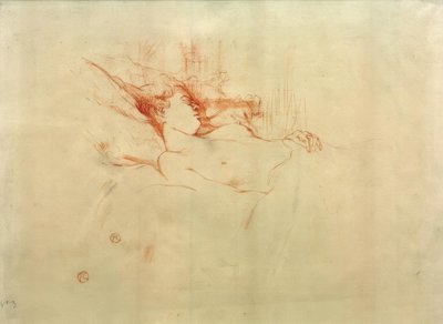 Spánek od Henri de Toulouse Lautrec