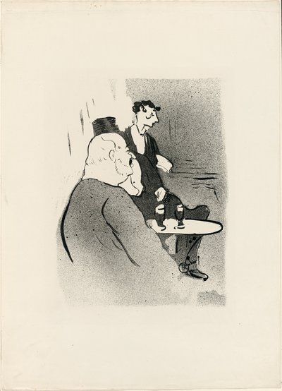 Ducarre bei den Ambassadeurs, aus Le Café-Concert von Henri de Toulouse-Lautrec
