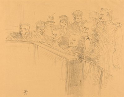 Dupas Deposition Deposition Dupas, 1896. od Henri de Toulouse Lautrec