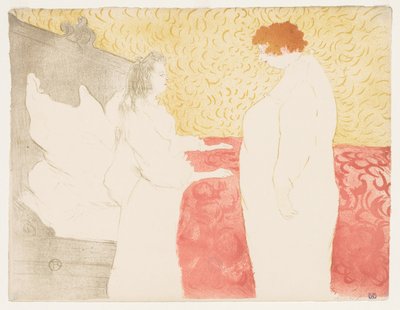 Elles: Žena v posteli, 1896. od Henri de Toulouse Lautrec