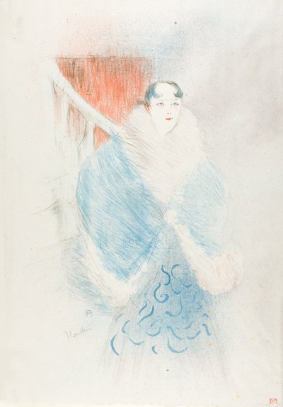 Elsa, zvaná Vídeňačka od Henri de Toulouse-Lautrec