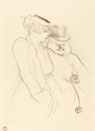 Ve čtyřiceti, 1893. od Henri de Toulouse Lautrec
