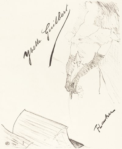 Frontispiz von Henri de Toulouse Lautrec