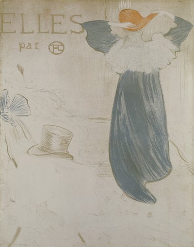 Frontispis pro "Elles", 1896 od Henri de Toulouse Lautrec