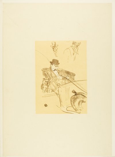 Dobré ráno pane Robine od Henri de Toulouse-Lautrec