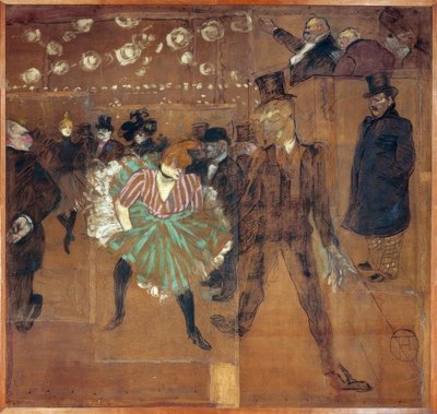 H. Toulouse-Lautrec, Tanz im Moulin Rouge od Henri de Toulouse Lautrec