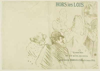 Hommage an Molière von Henri de Toulouse-Lautrec