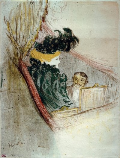 Knížecí idylka od Henri de Toulouse Lautrec