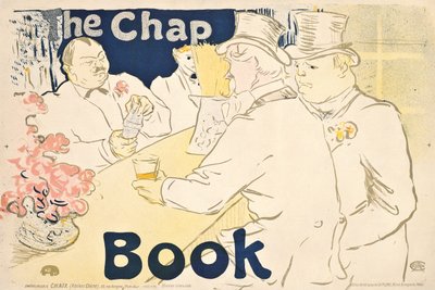 Irský a americký bar, Rue Royale- plakát k „The Chap Book“, 1895 od Henri de Toulouse Lautrec
