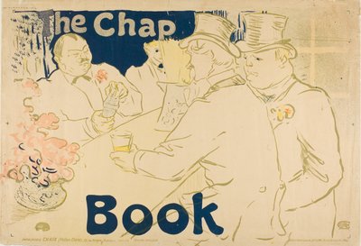 Irský a americký bar, Rue Royale—The Chap Book od Henri de Toulouse-Lautrec