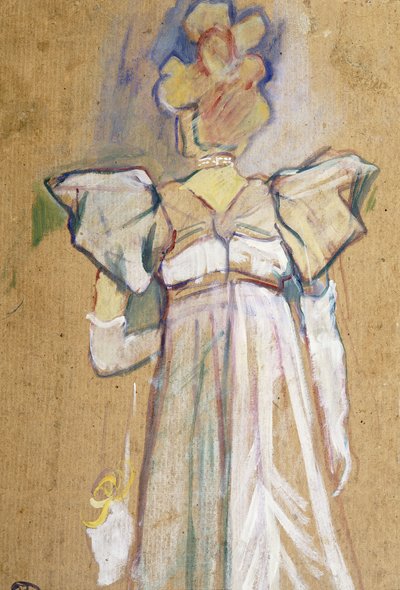 Jane Avril, 1893 od Henri de Toulouse Lautrec