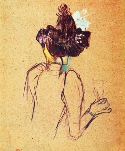 Jane Avril von Henri de Toulouse Lautrec